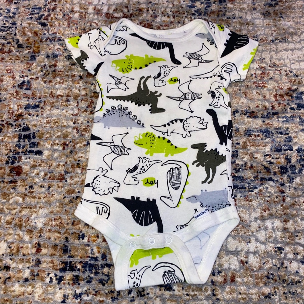 12/$15 Gerber Dinosaur Onesie